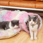cozy cat tunnel bed, view 8 - MRSLM