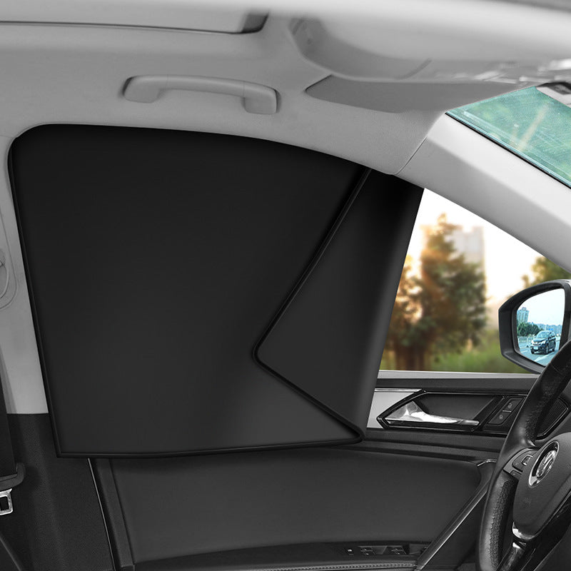 Magnetic Car Sun Shade UV Protection Cover