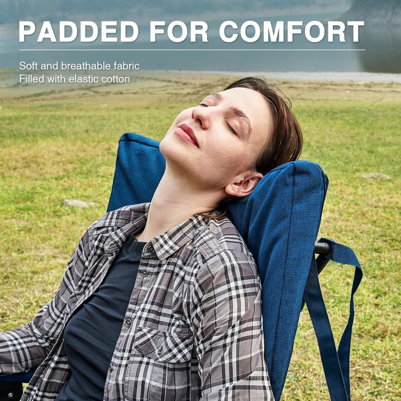 oversized folding rocking camping chair, view 5 - MRSLM
