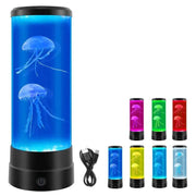 led jellyfish night light, view 2 - MRSLM