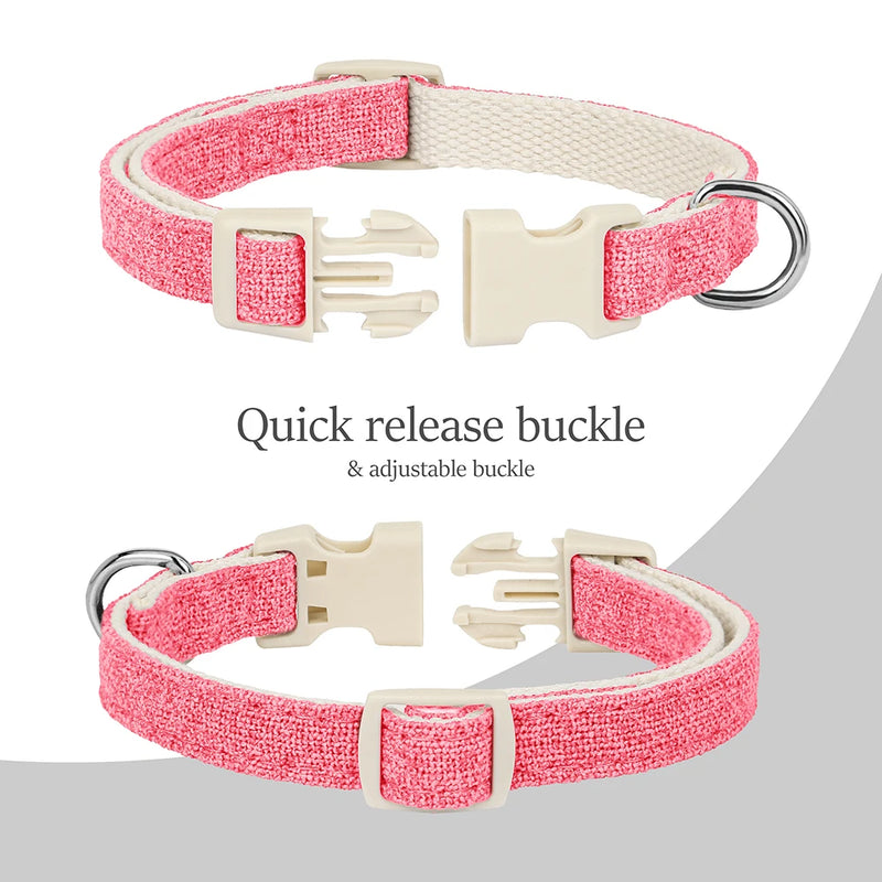 quick release dog collar harness and leash set, view 10 - MRSLM