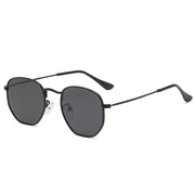 hexagon polarized vintage sunglasses, view 4 - MRSLM
