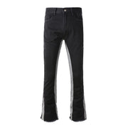 men's contrast color retro jeans, view 7 - MRSLM