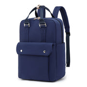 simple oxford cloth backpack, view 6 - MRSLM