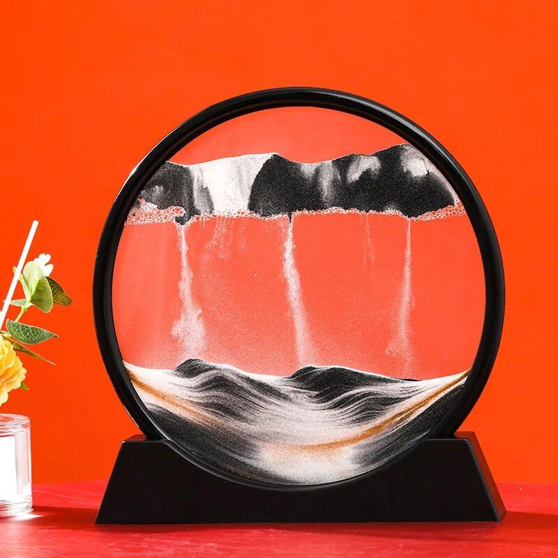 deep sea moving sand hourglass, view 6 - MRSLM