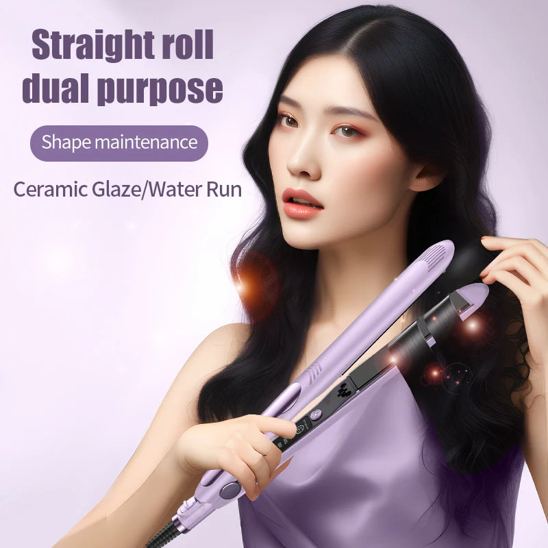 ceramic hair straightener and curler, view 7 - MRSLM