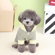 waterproof pet hoodie jumpsuit, view 3 - MRSLM