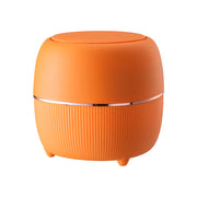 mini round desktop trash can, view 4 - MRSLM