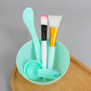 7-piece facial mask bowl and brush set, view 4 - MRSLM