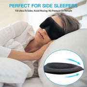 3D contoured memory foam eye mask, view 9 - MRSLM