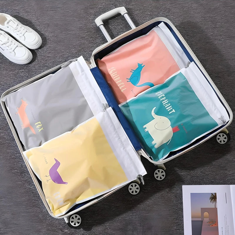 cartoon drawstring storage bag, view 10 - MRSLM