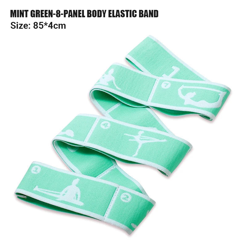 elastic yoga resistance band, view 5 - MRSLM