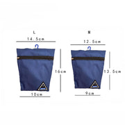 blue pet training snack bag, view 7 - MRSLM