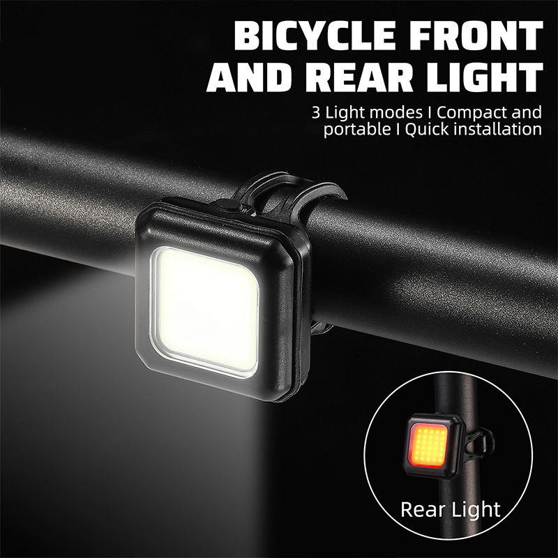 rechargeable led bike light, view 11 - MRSLM