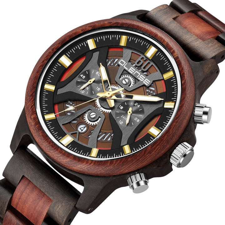 Men's Fashion Handmade Wooden Watch