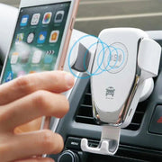 10w qi wireless charger car mount, view 5 - MRSLM
