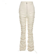 pleated high waist trousers, view 2 - MRSLM