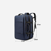 expandable USB travel backpack, view 11 - MRSLM