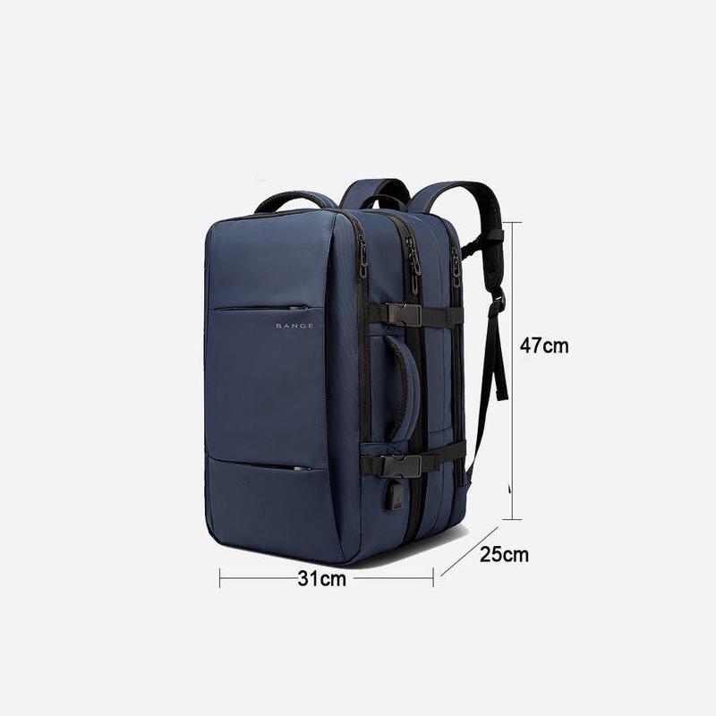 expandable USB travel backpack, view 11 - MRSLM