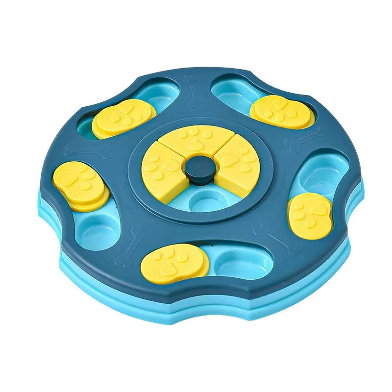 interactive slow feeder dog bowl, view 2 - MRSLM