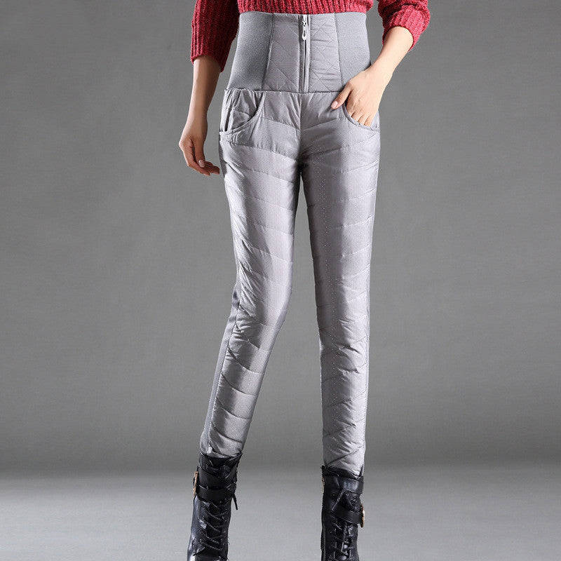 thin women's down pants, view 5 - MRSLM