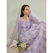 Floral sleeveless summer dress, view 6 - MRSLM