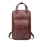 PU leather backpack, view 7 - MRSLM