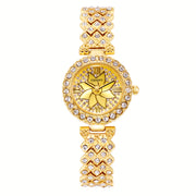 women's sparkling dial roman numeral watch, view 5 - MRSLM