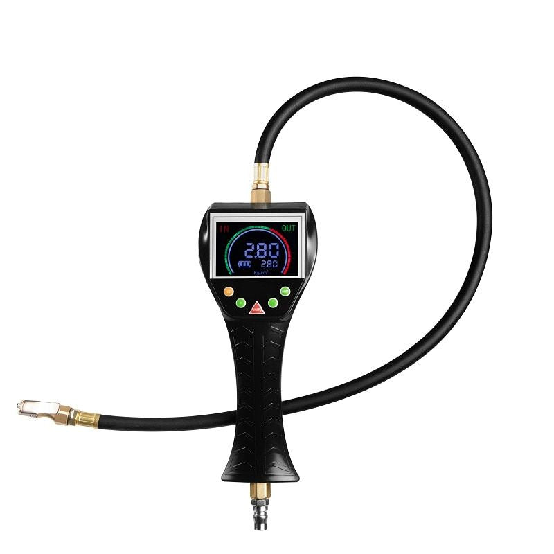 Digital Hand-Held Tyre Pressure Gauge & Inflator for Repair Shops