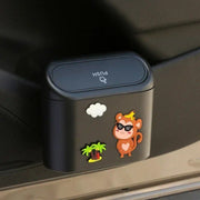 Compact cartoon car garbage bin, view 5 - MRSLM