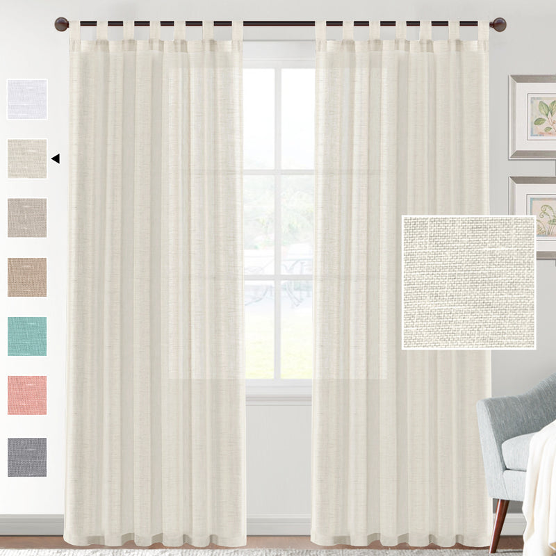 linen yarn curtain - MRSLM