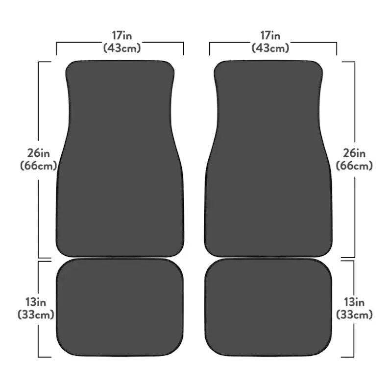 red dragon print car floor mats, view 2 - MRSLM
