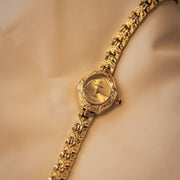Women's small round vintage-style watch, view 2 - MRSLM