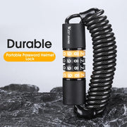 portable password cable lock, view 3 - MRSLM
