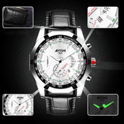 luminous calendar skeleton watch, view 6 - MRSLM