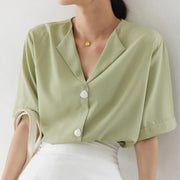 summer casual green shirt - MRSLM