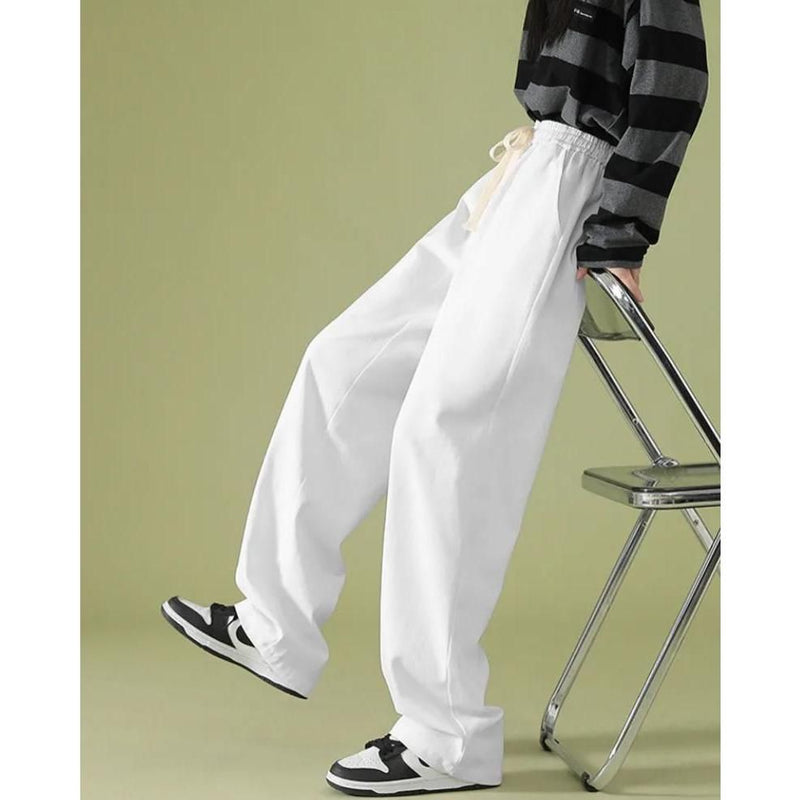 high waist wide leg pants, view 6 - MRSLM