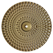 Round gold metal wall hanging, view 4 - MRSLM