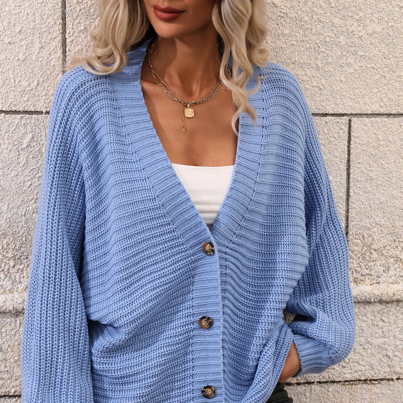 women's loose knitted patchwork sweater, view 10 - MRSLM