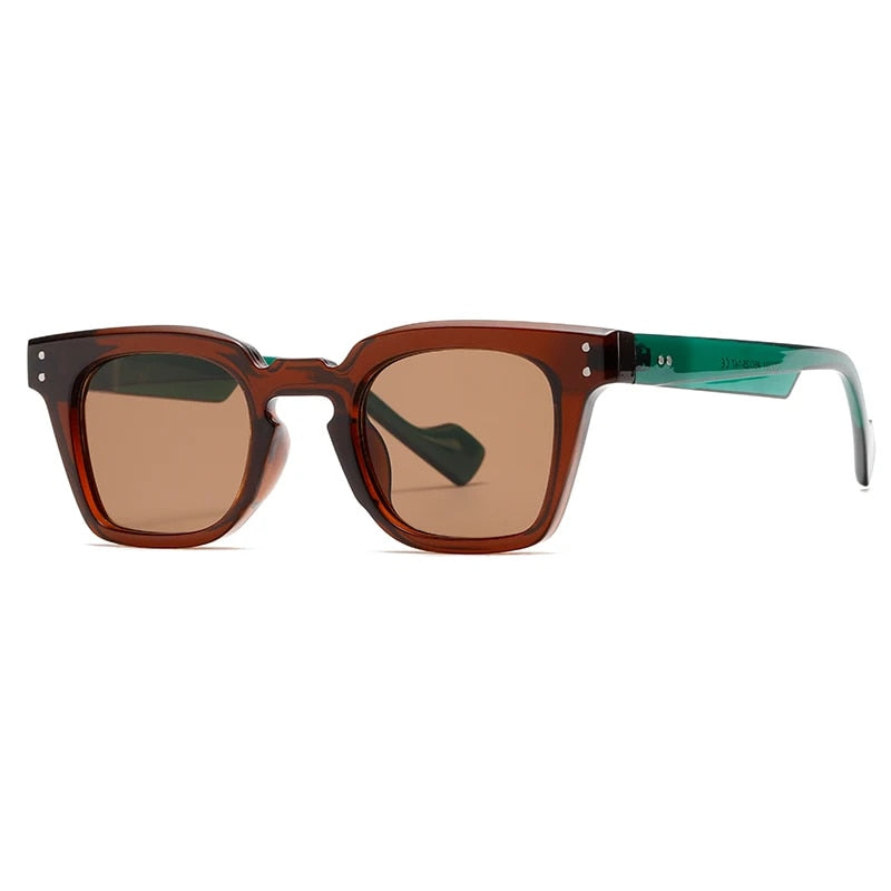 retro square sunglasses, view 4 - MRSLM