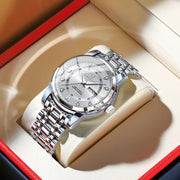 men's luminous quartz watch, view 6 - MRSLM