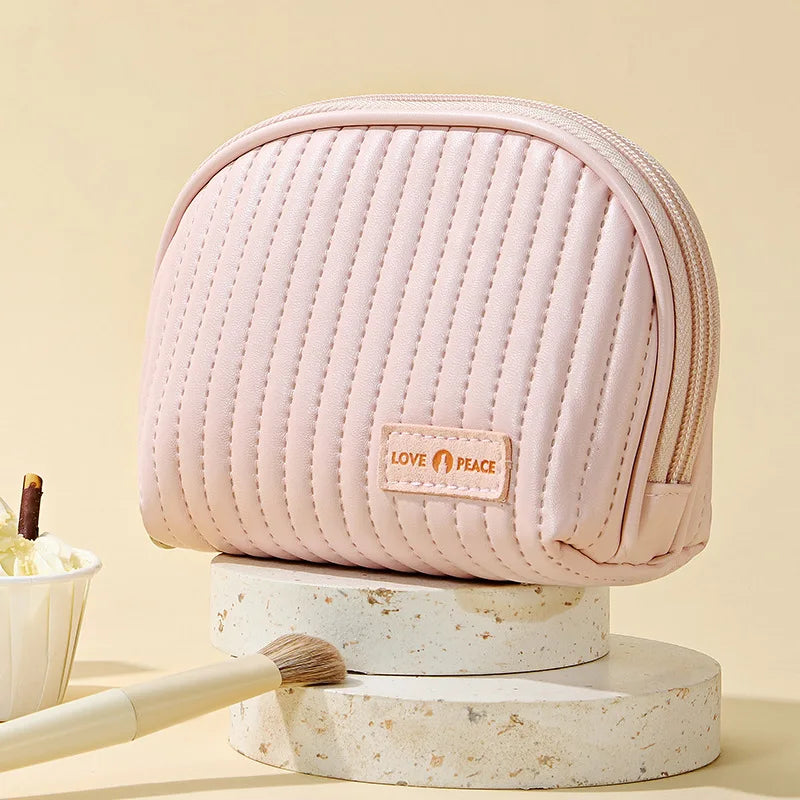 compact shell cosmetic bag - MRSLM