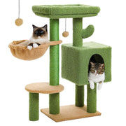 cactus cat tree tower, view 7 - MRSLM