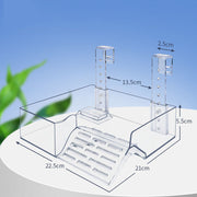 wall-mounted turtle basking platform, view 4 - MRSLM