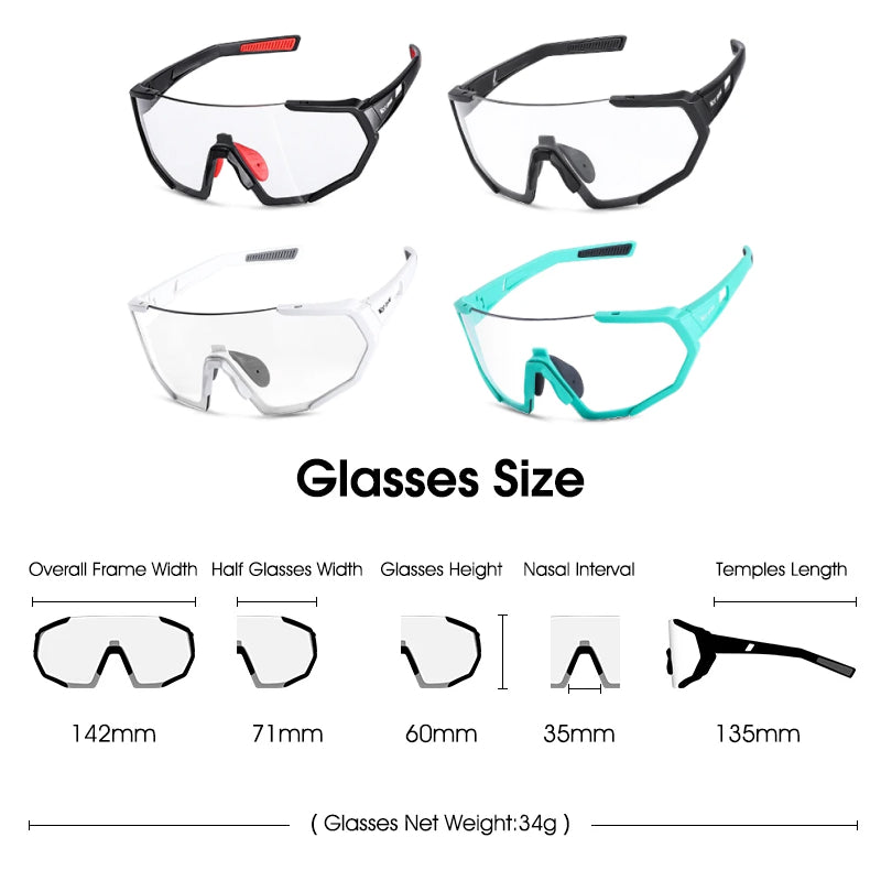 photochromic cycling glasses, view 11 - MRSLM
