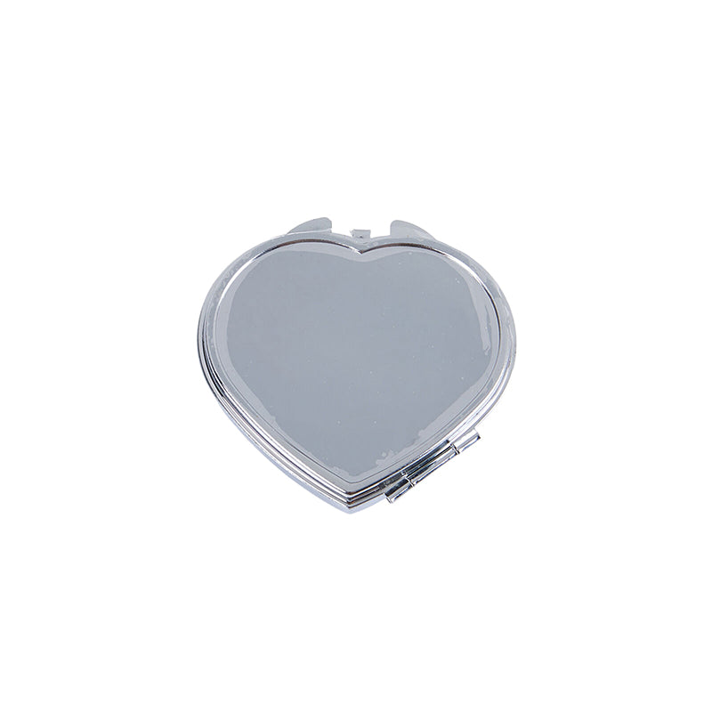 heart-shaped metal pill box, view 3 - MRSLM