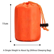 emergency blanket thermal sleeping bag, view 7 - MRSLM