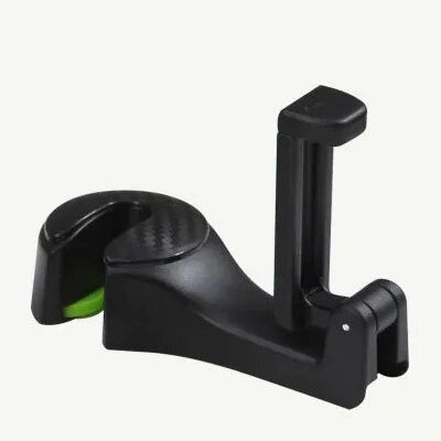 Rotatable Car Headrest Hook with Phone Holder