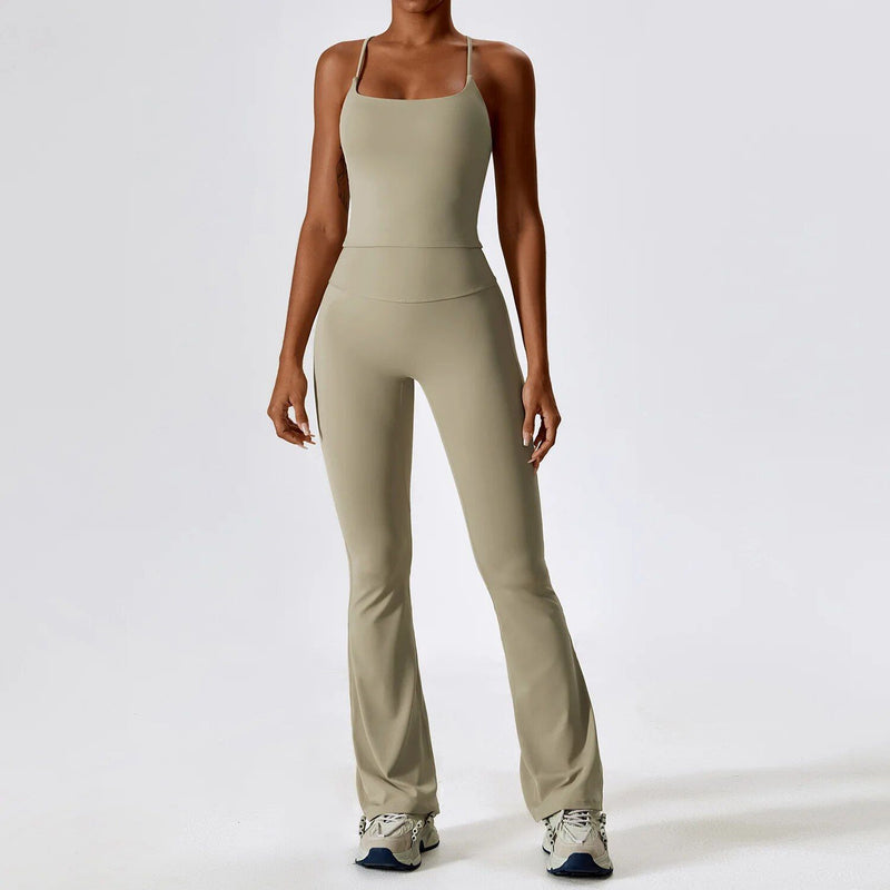 Seamless yoga sportswear set, view 24 - MRSLM