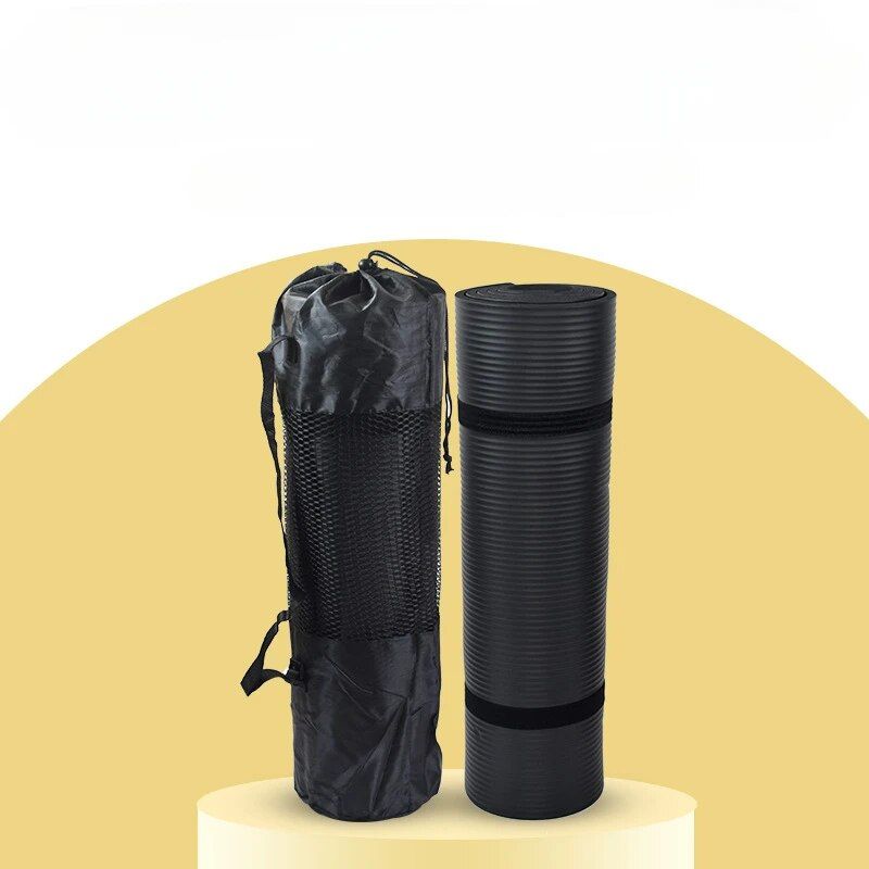thick anti-slip nbr yoga mat, view 2 - MRSLM